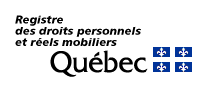 Registre des droits personnels et réels mobiliers Québec